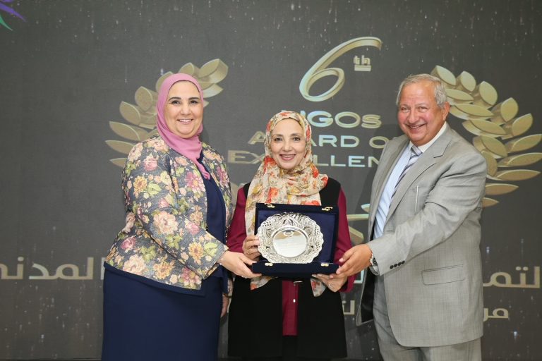 The winners of the 6th session of the Excellence Award for Civil Society