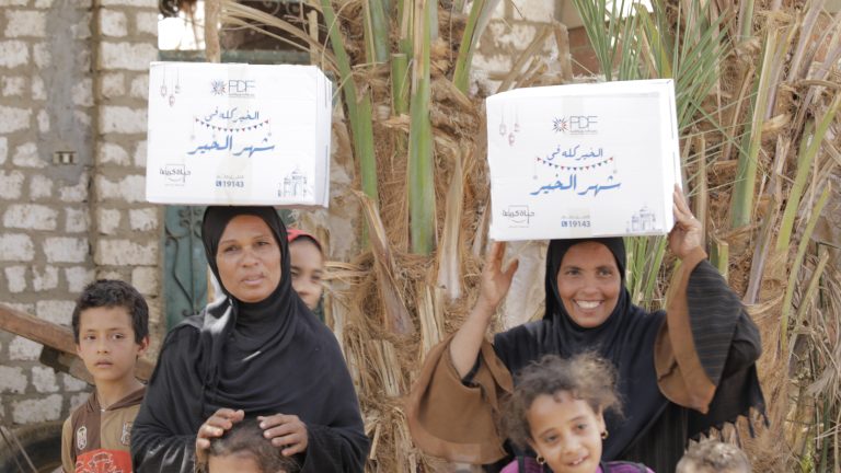 PDF Delivers Happiness to Aswan Families With More Than 600 Ramadan Food Boxes